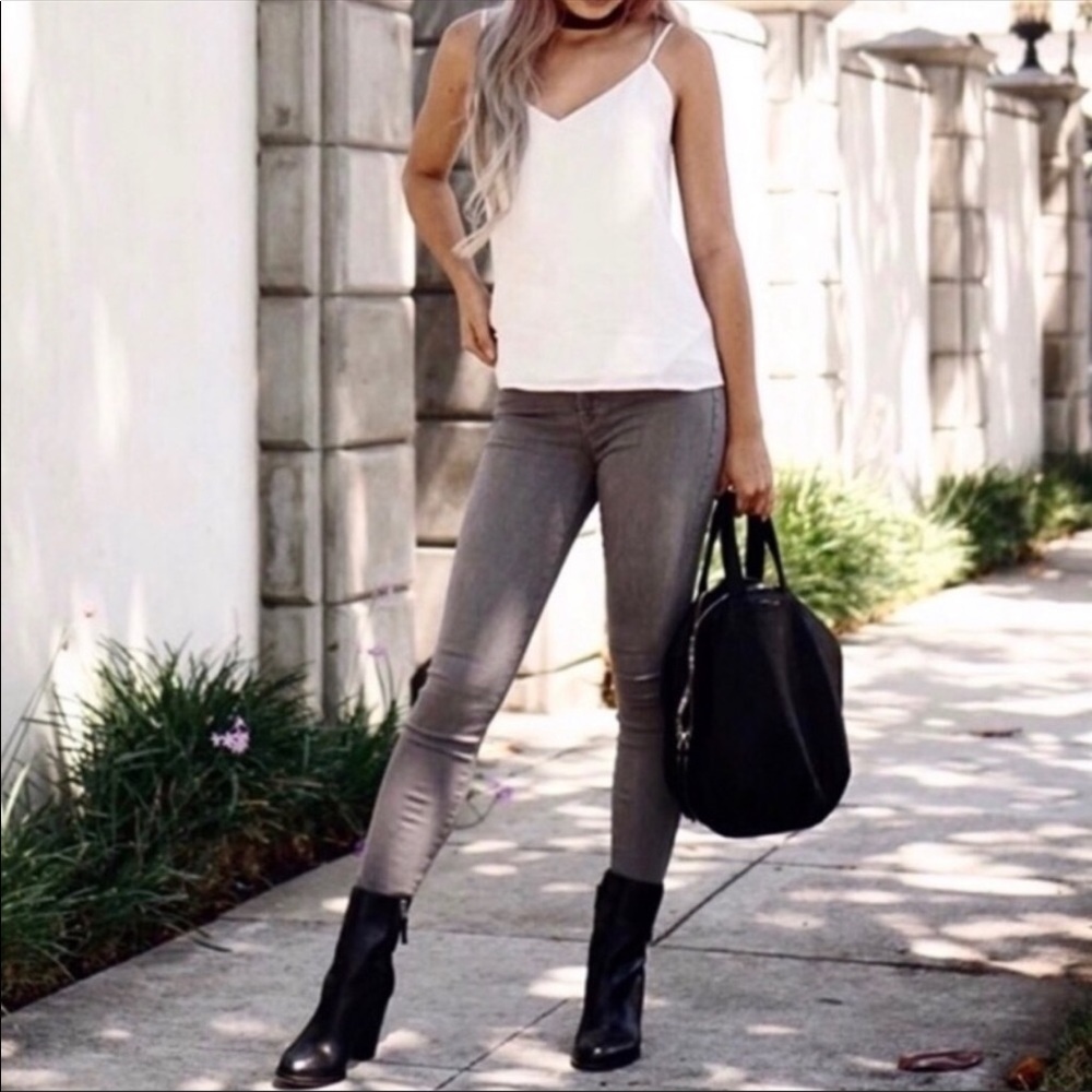 Mother the Looker Lies & Shadows Gray Jean…